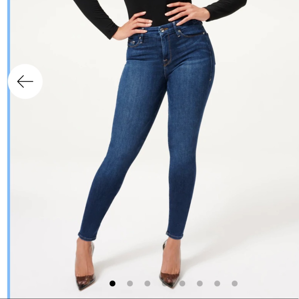 2 PAIRS Good American Jeans